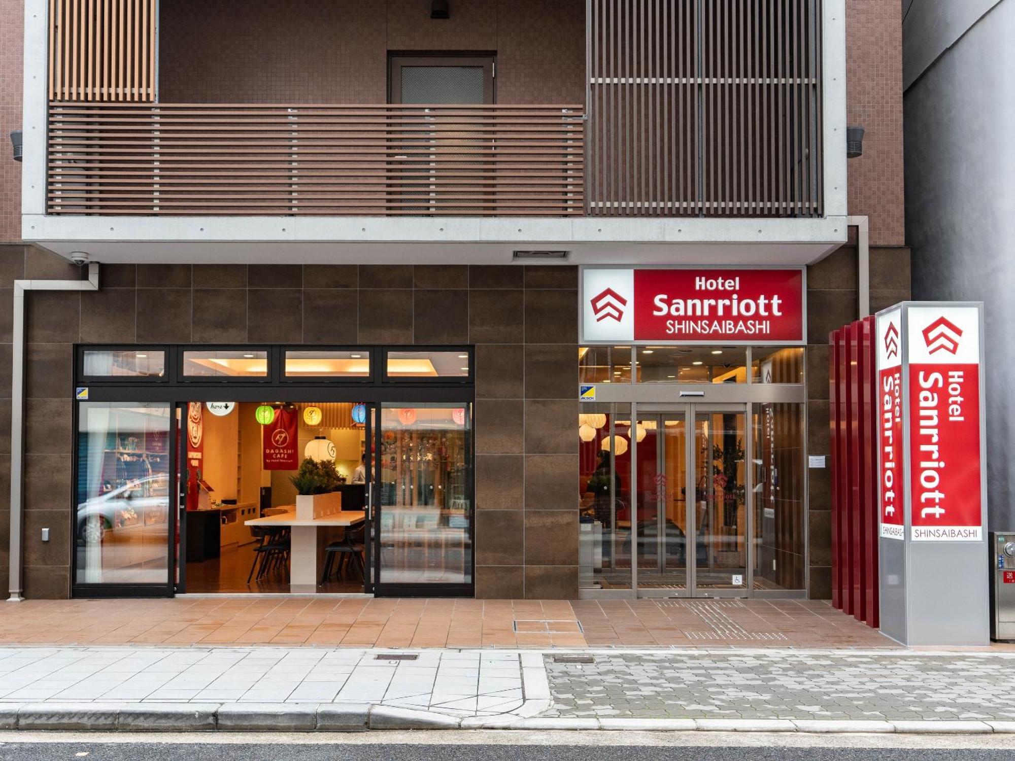Hotel Sanrriott Shinsaibashi Osaka Zewnętrze zdjęcie