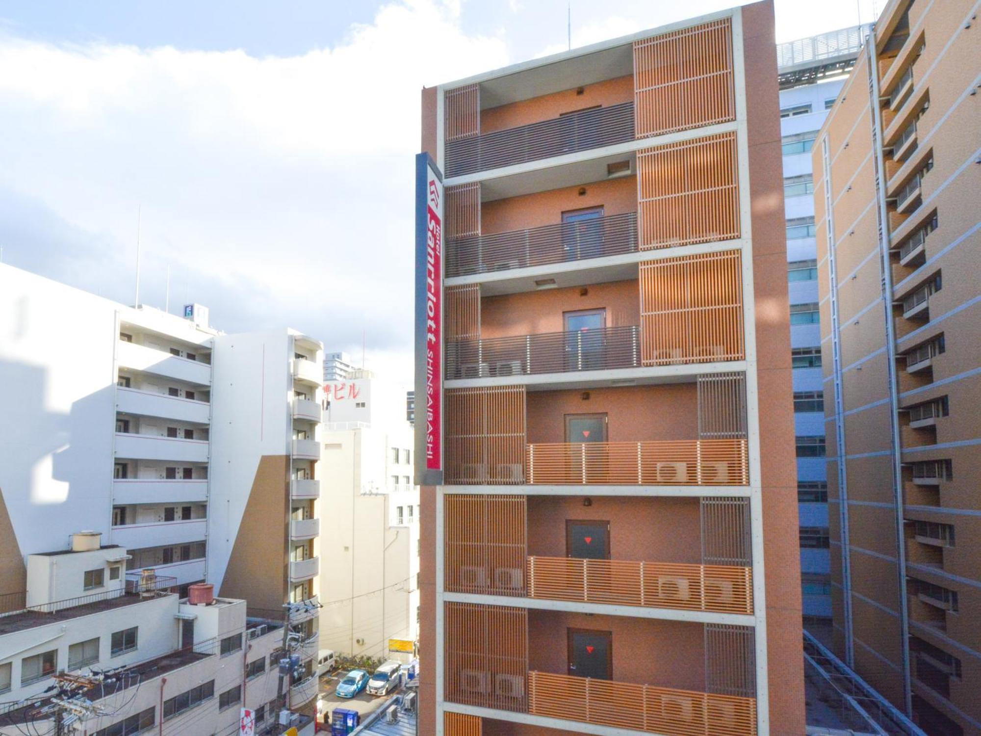Hotel Sanrriott Shinsaibashi Osaka Zewnętrze zdjęcie